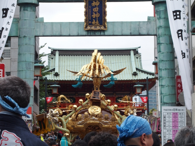 神田祭の見逃せない見どころは神幸祭！お神輿のルートと交通規制は？